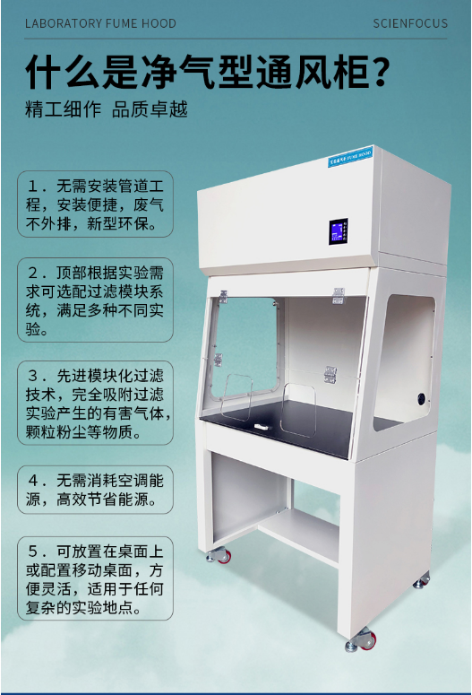 高效能凈氣型通風(fēng)柜